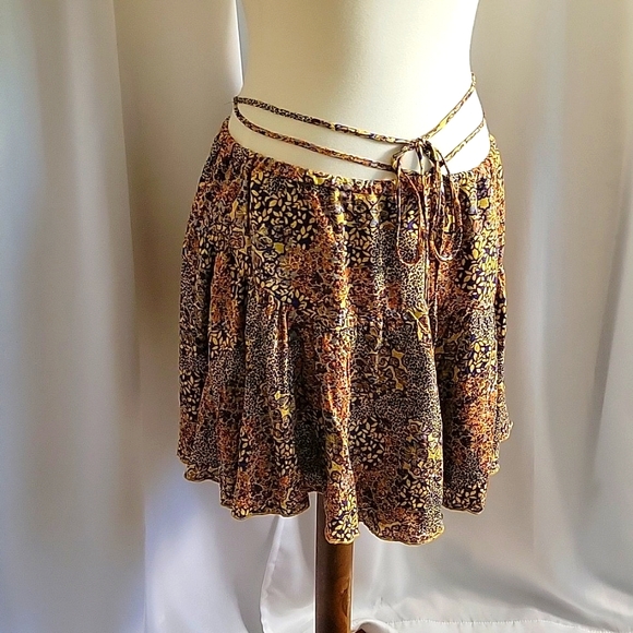 Free People NWT convertable tank or skirt boho print size L - Picture 5 of 8